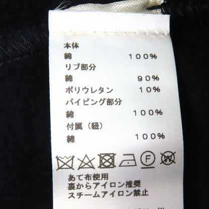 エルメス ステッチデザイン コットン ハーフジッププルオーバー