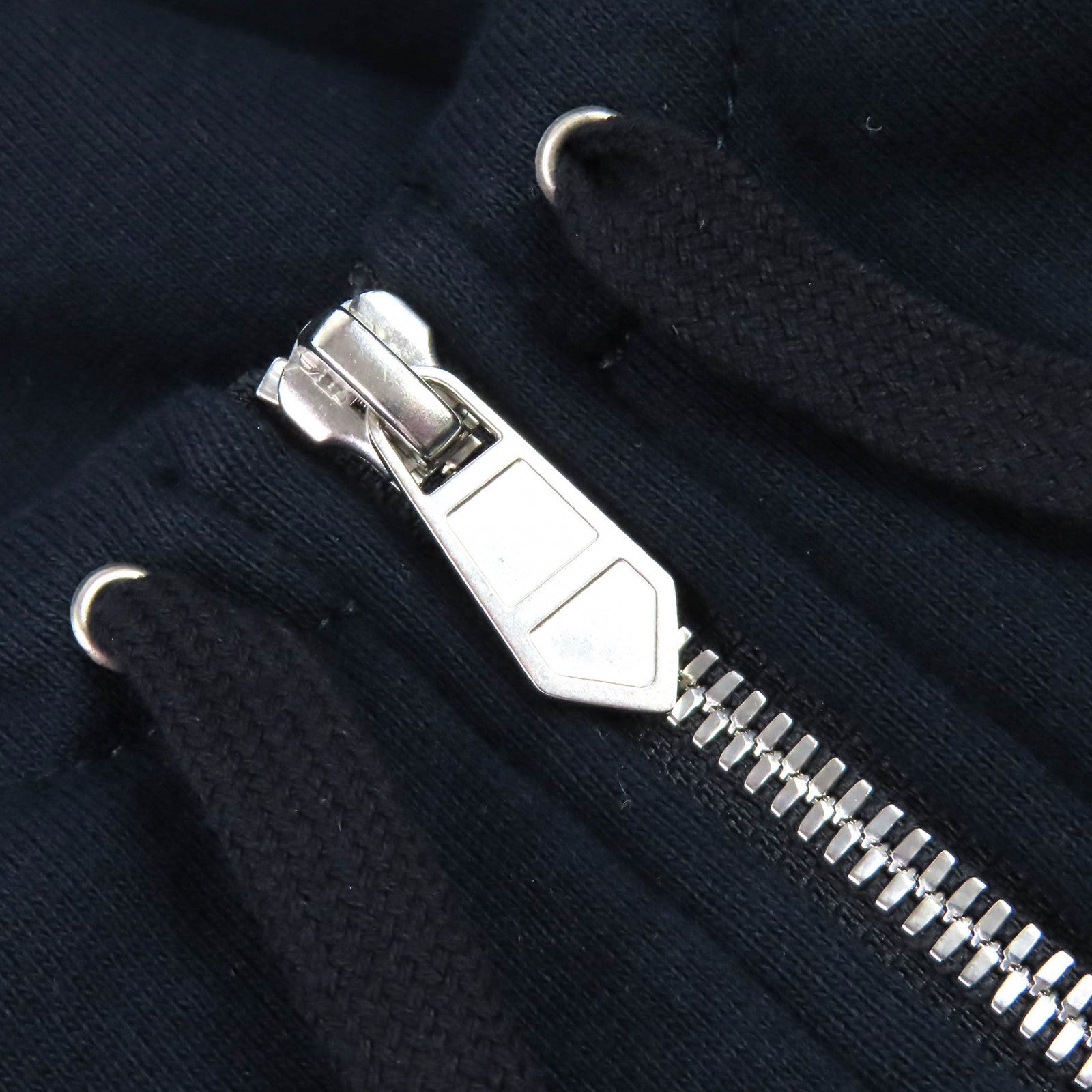 エルメス ステッチデザイン コットン ハーフジッププルオーバー