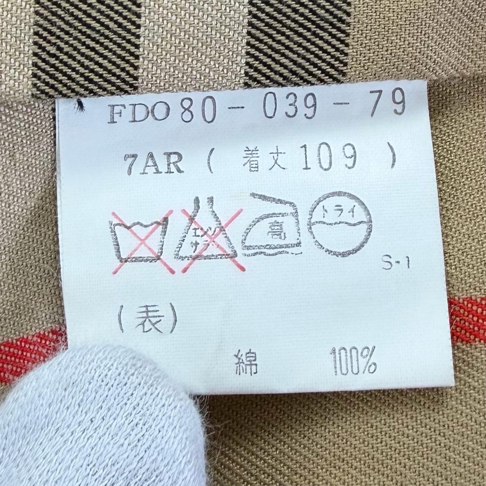バーバリー コットン コート