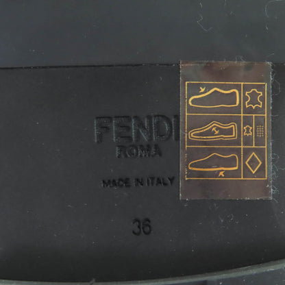 フェンディ レザーショートブーツ