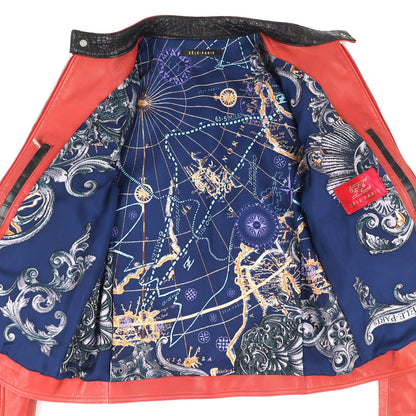 ゼルパリ ホースハイド クロコダイル ジャケット