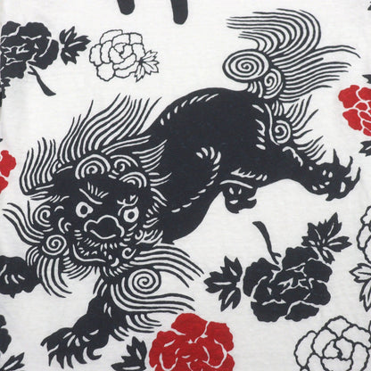 グッチ シーサー和柄 リネン Tシャツ