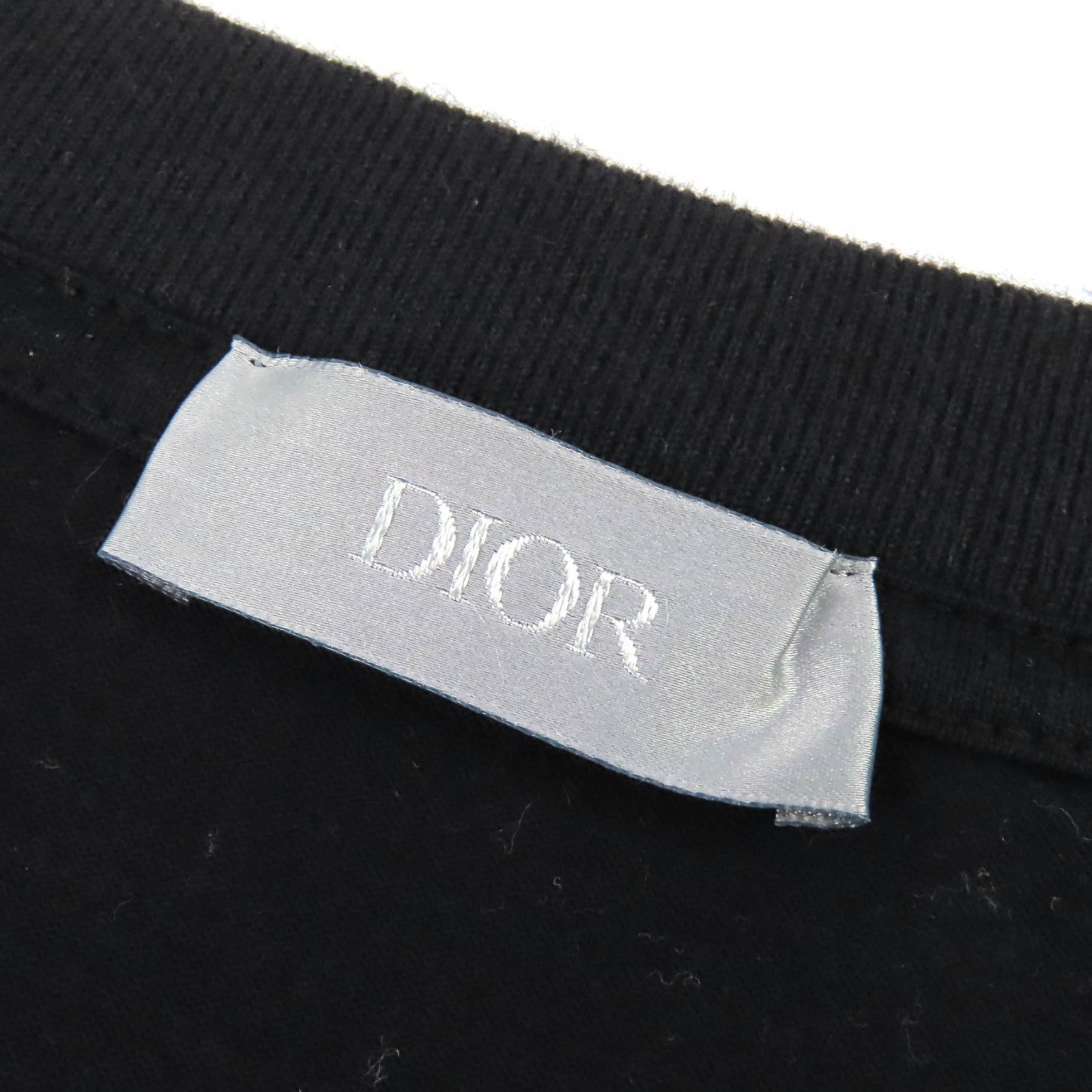 ディオールオム スター ロゴ刺繍 コットン Tシャツ