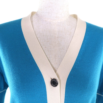 エルメス38カシミヤシルクカーディガン