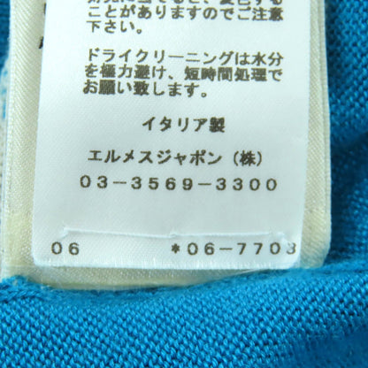 エルメス38カシミヤシルクカーディガン