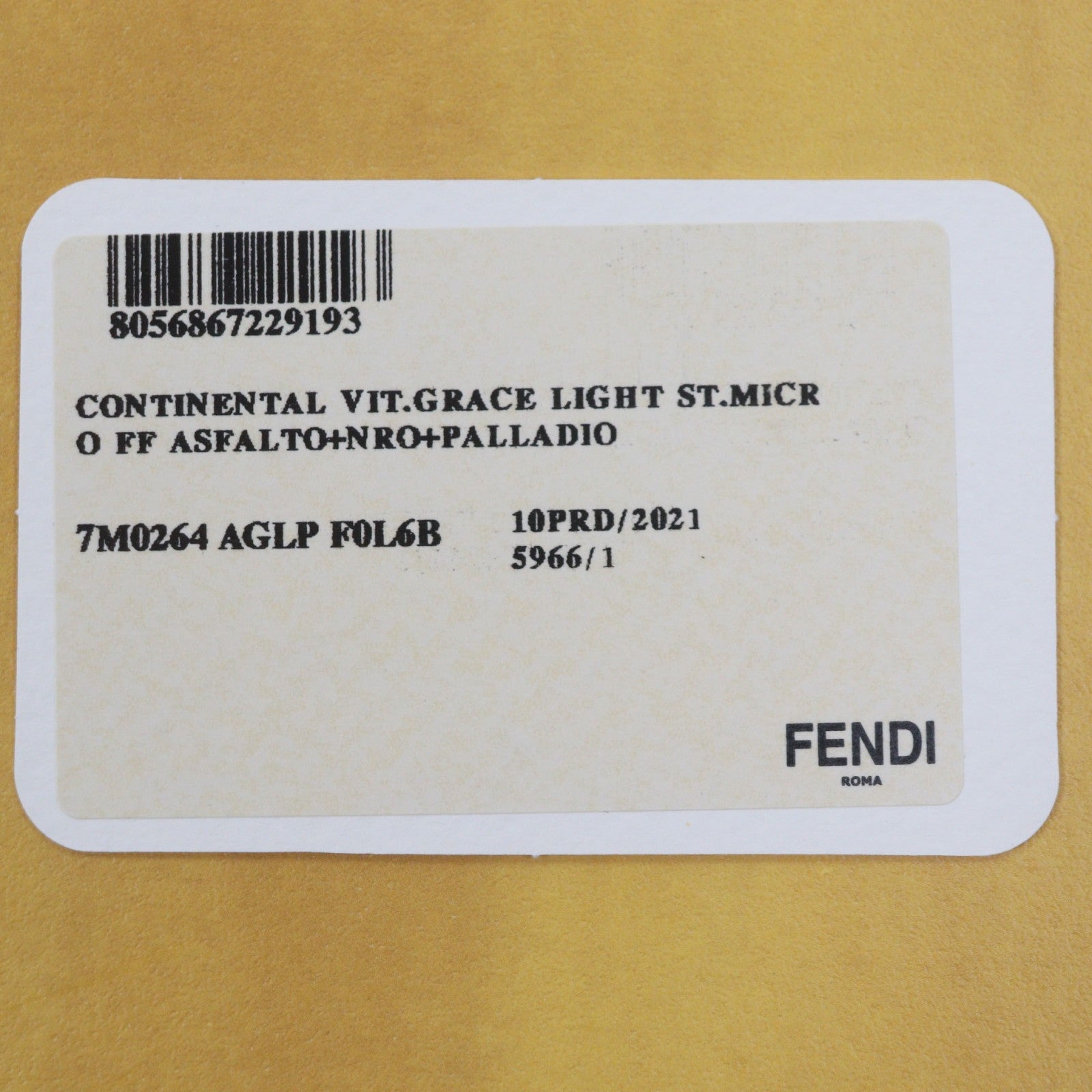 フェンディ 7M0264 レザー長財布