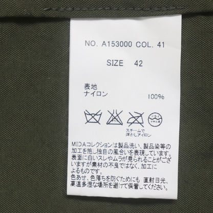 M.I.D.A 2wayナイロンダウンコート
