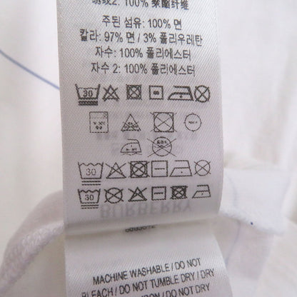 バーバリー ロゴ刺繍 コットン Tシャツ