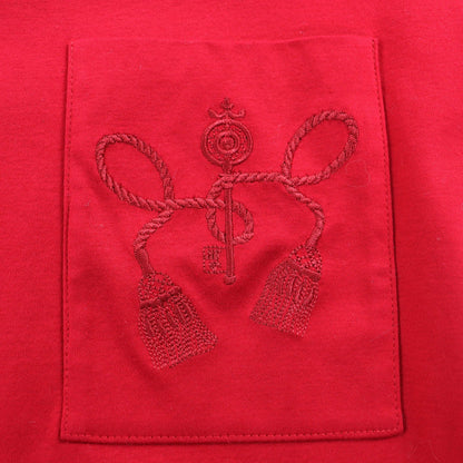 エルメス Pocket Embroidery コットン ワンピース34