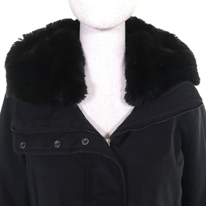 ウールリッチ BOULDER FAUX FUR コットンポリアミドダウンジャケット