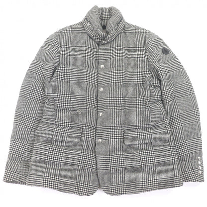 モンクレール BESS GIACCA Prince of Wales Check ウール ダウンジャケット
