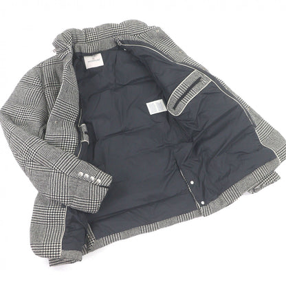 モンクレール BESS GIACCA Prince of Wales Check ウール ダウンジャケット