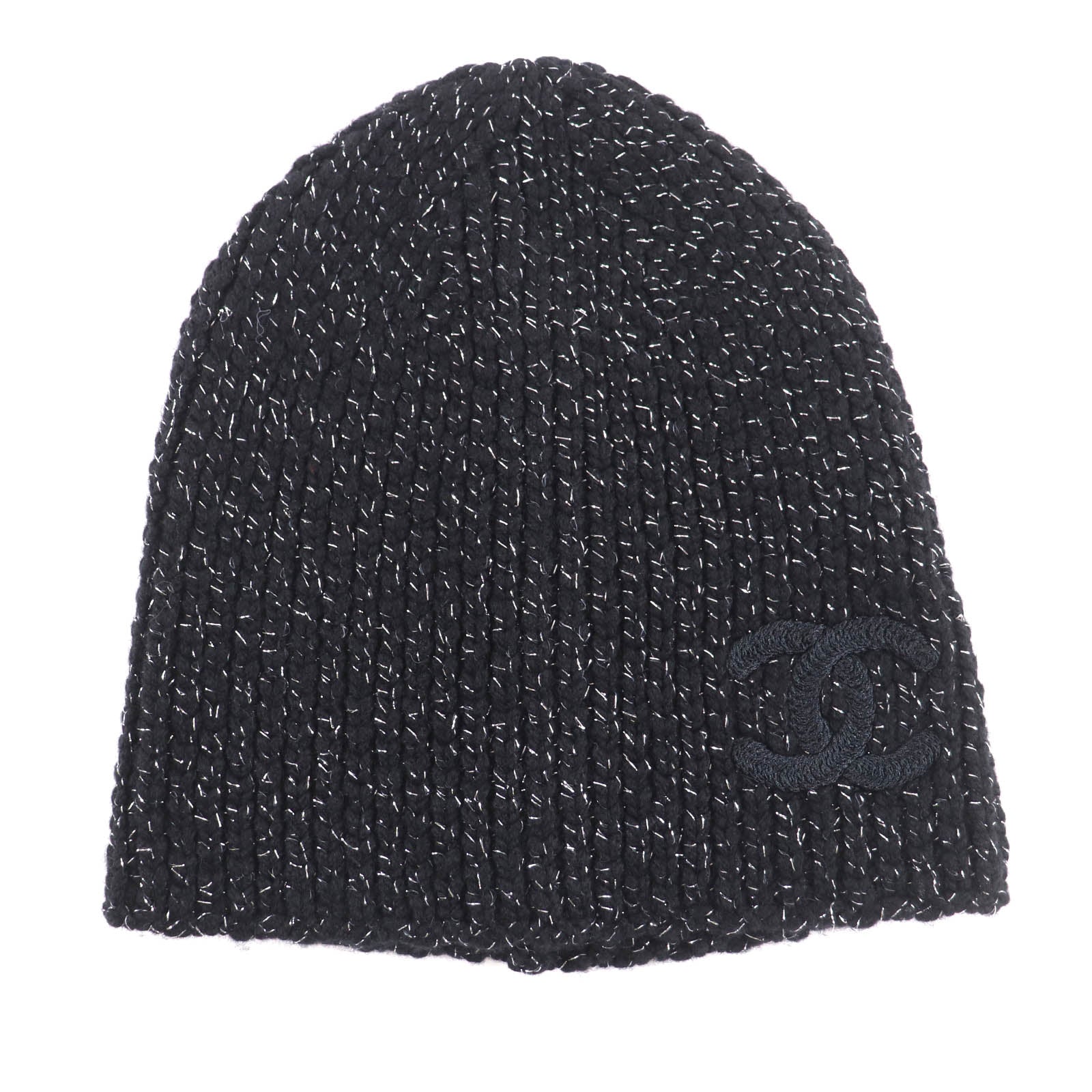 シャネル カシミヤ ニットキャップ