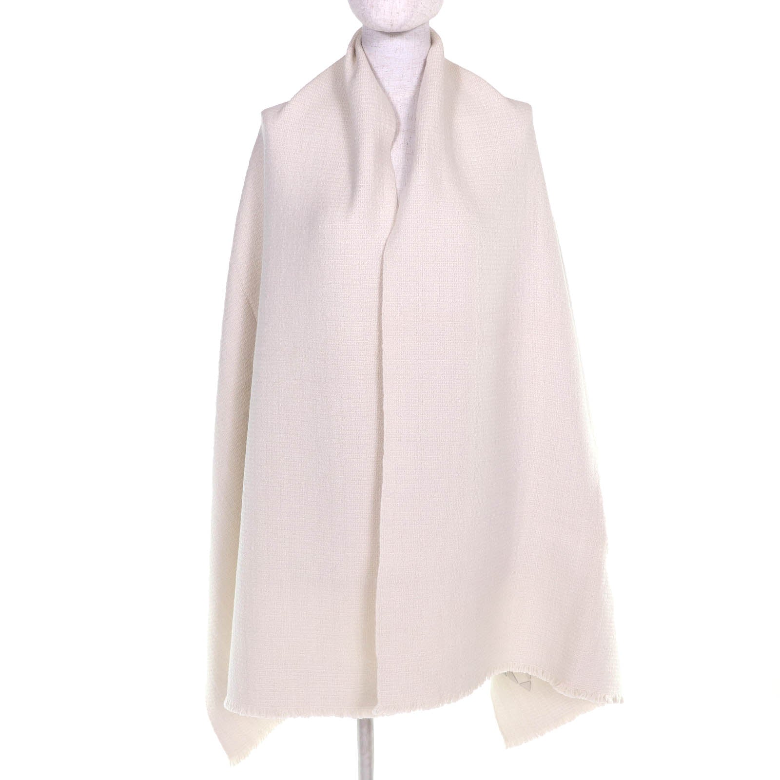 エルメス Hロゴ カシミヤ ショール