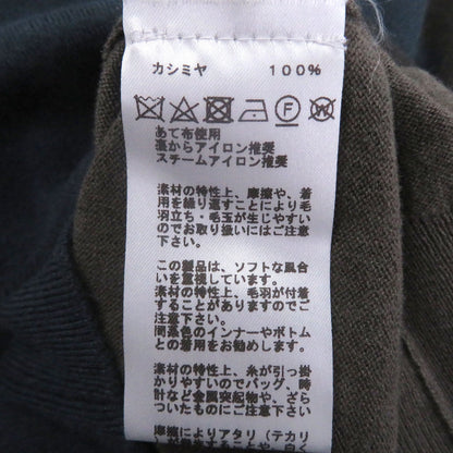 エルメス Hロゴ カシミヤニット M