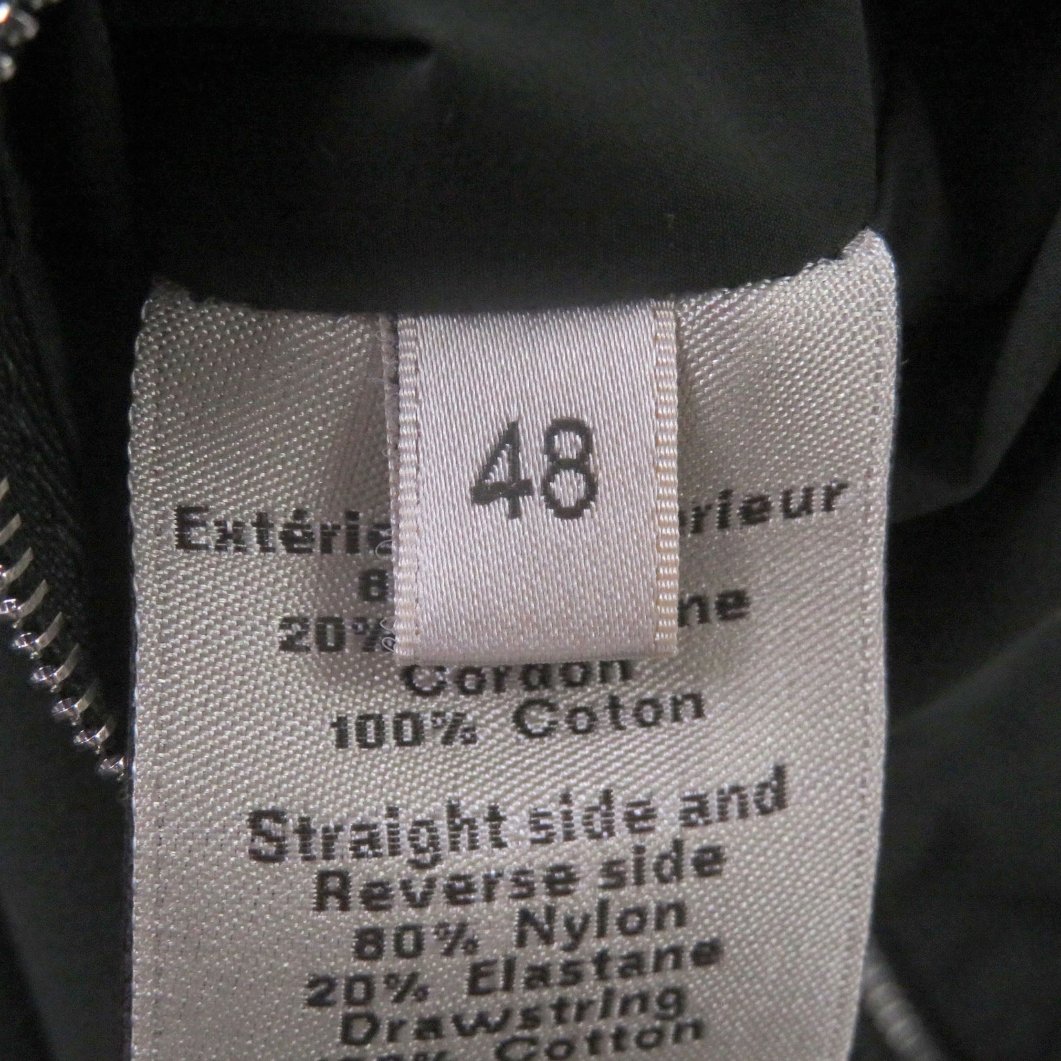エルメス Blouson panel ナイロン ジャケット48