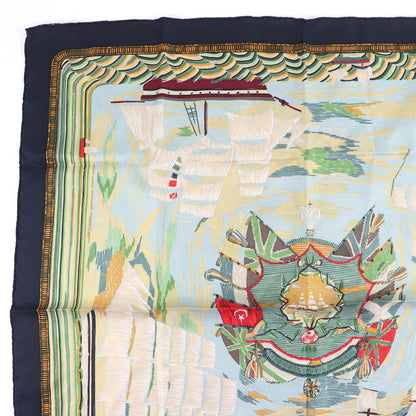 エルメス Henry F Smith Sailor 大判シルクスカーフ