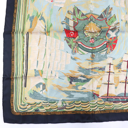 エルメス Henry F Smith Sailor 大判シルクスカーフ