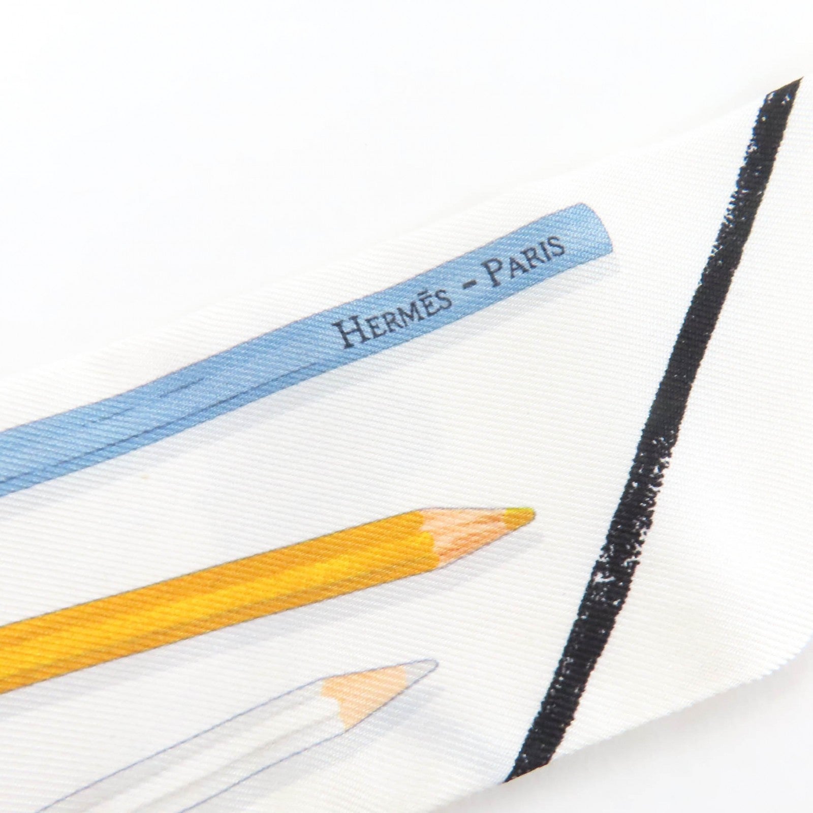 エルメス A Vos Crayons シルクスカーフ