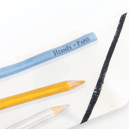 エルメス A Vos Crayons シルクスカーフ