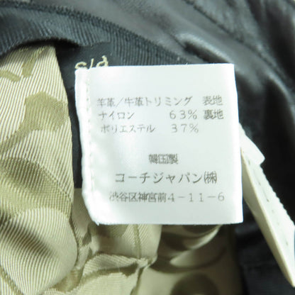 コーチ 羊革帽子