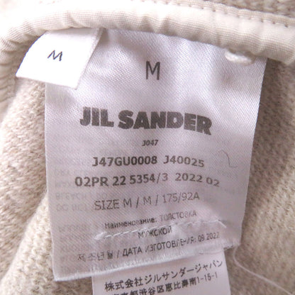 ジルサンダープラス ウールリネンコットンニットスウェット