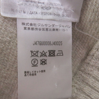 ジルサンダープラス ウールリネンコットンニットスウェット