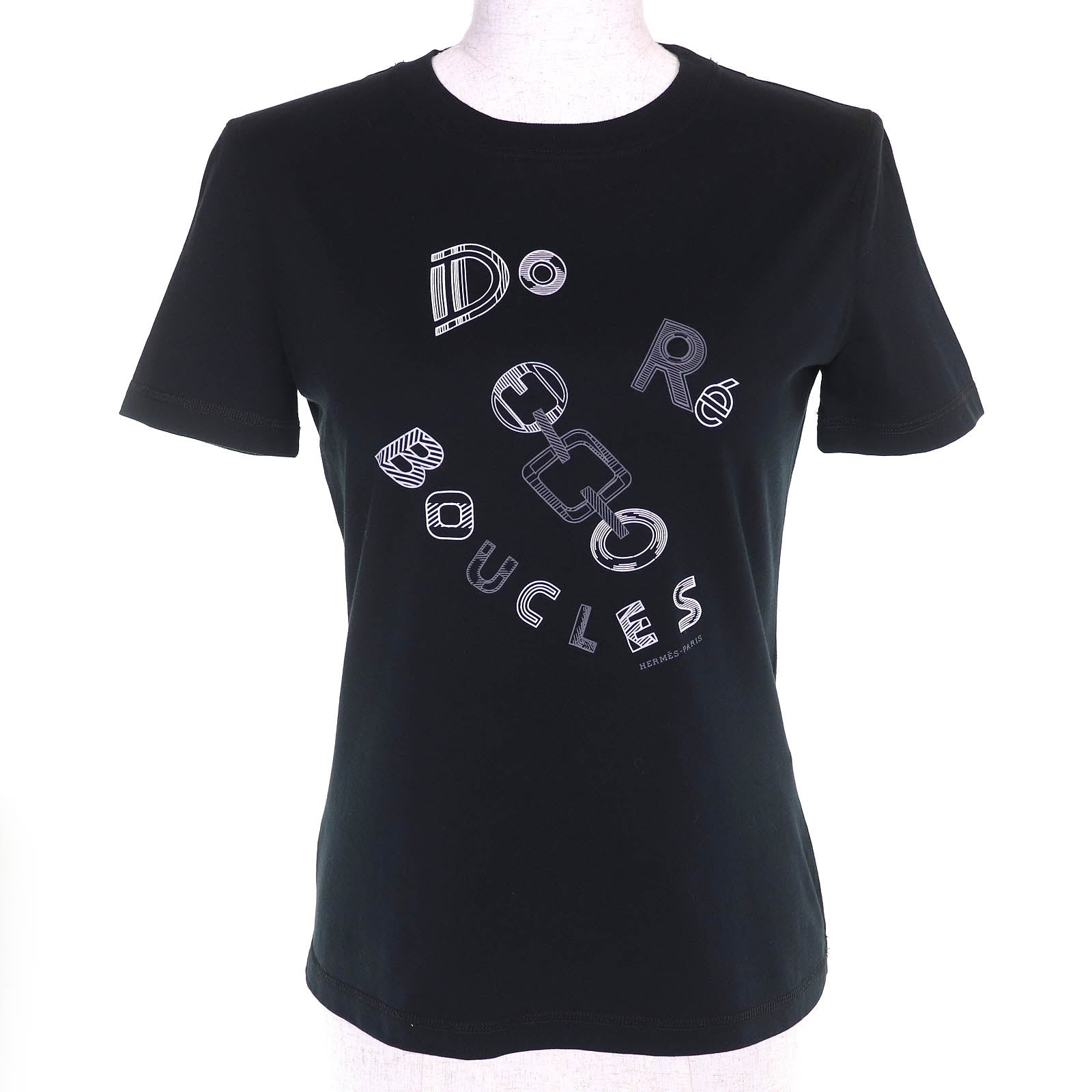 エルメス ドレブークル コットン Tシャツ36
