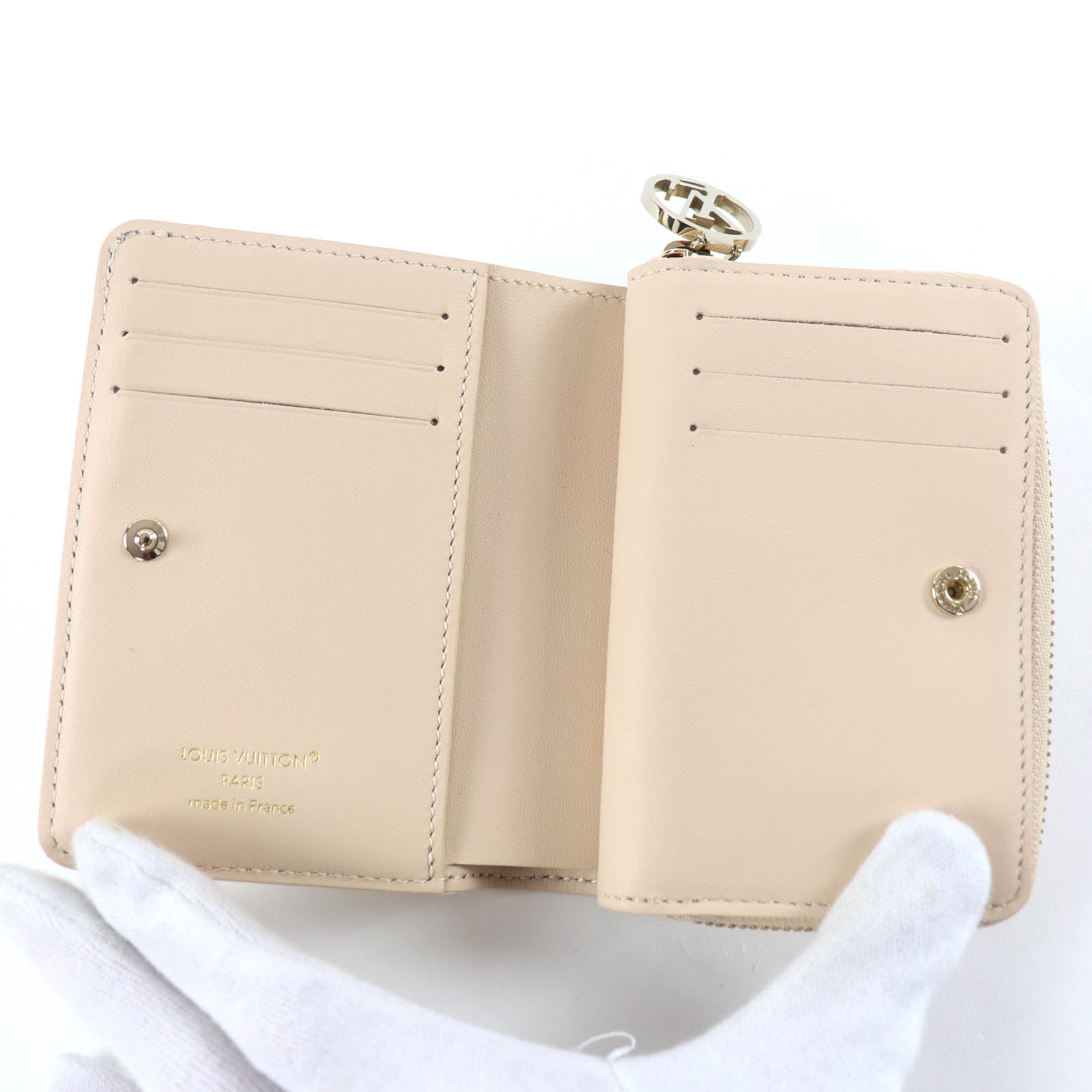 ルイヴィトン ポルトフォイユ・ルー モノグラム ラムレザー 財布