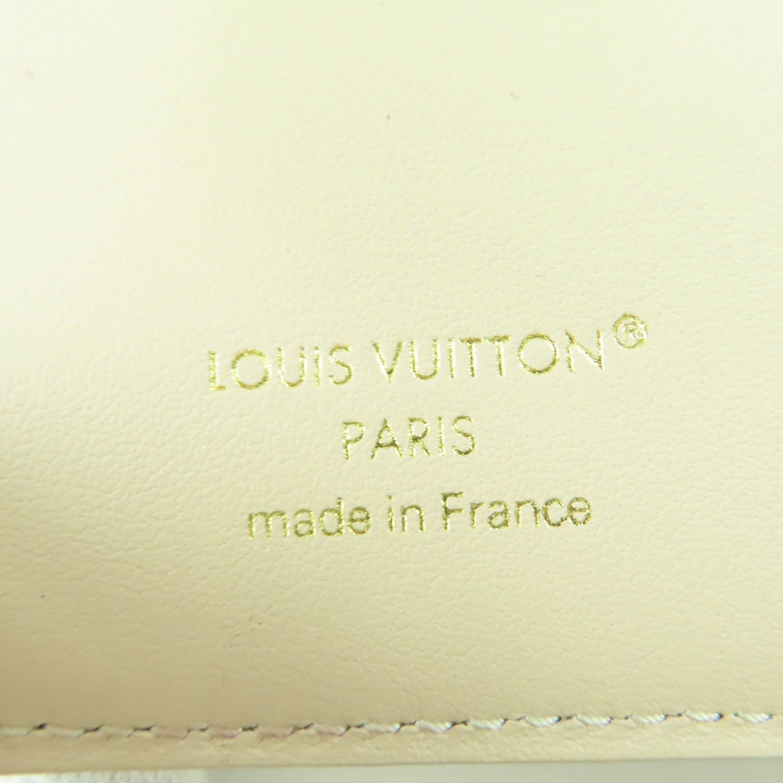 ルイヴィトン ポルトフォイユ・ルー モノグラム ラムレザー 財布