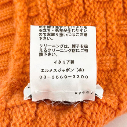 エルメス カシミヤニットキャップ
