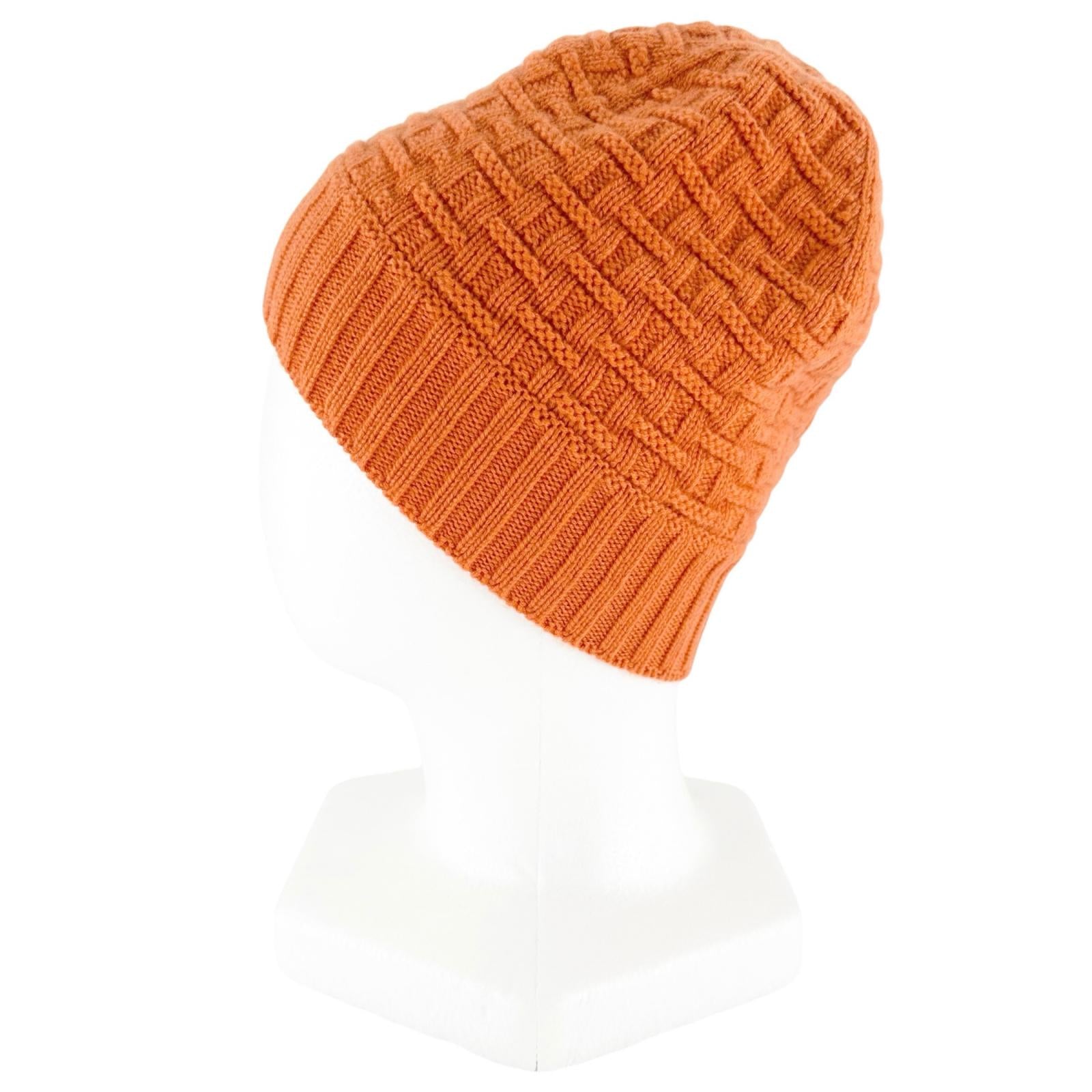 エルメス カシミヤニットキャップ