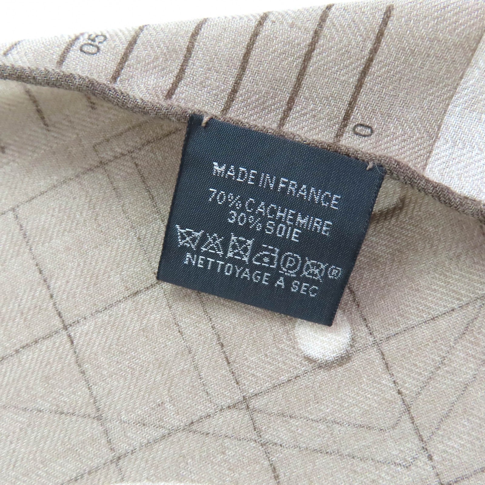 エルメス ストール レクタングル イポグラフ カシミヤシルク スカーフ
