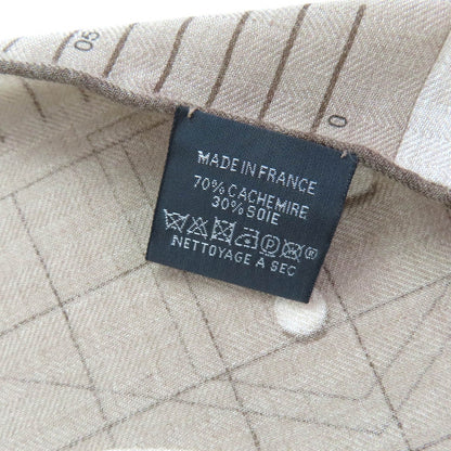 エルメス ストール レクタングル イポグラフ カシミヤシルク スカーフ