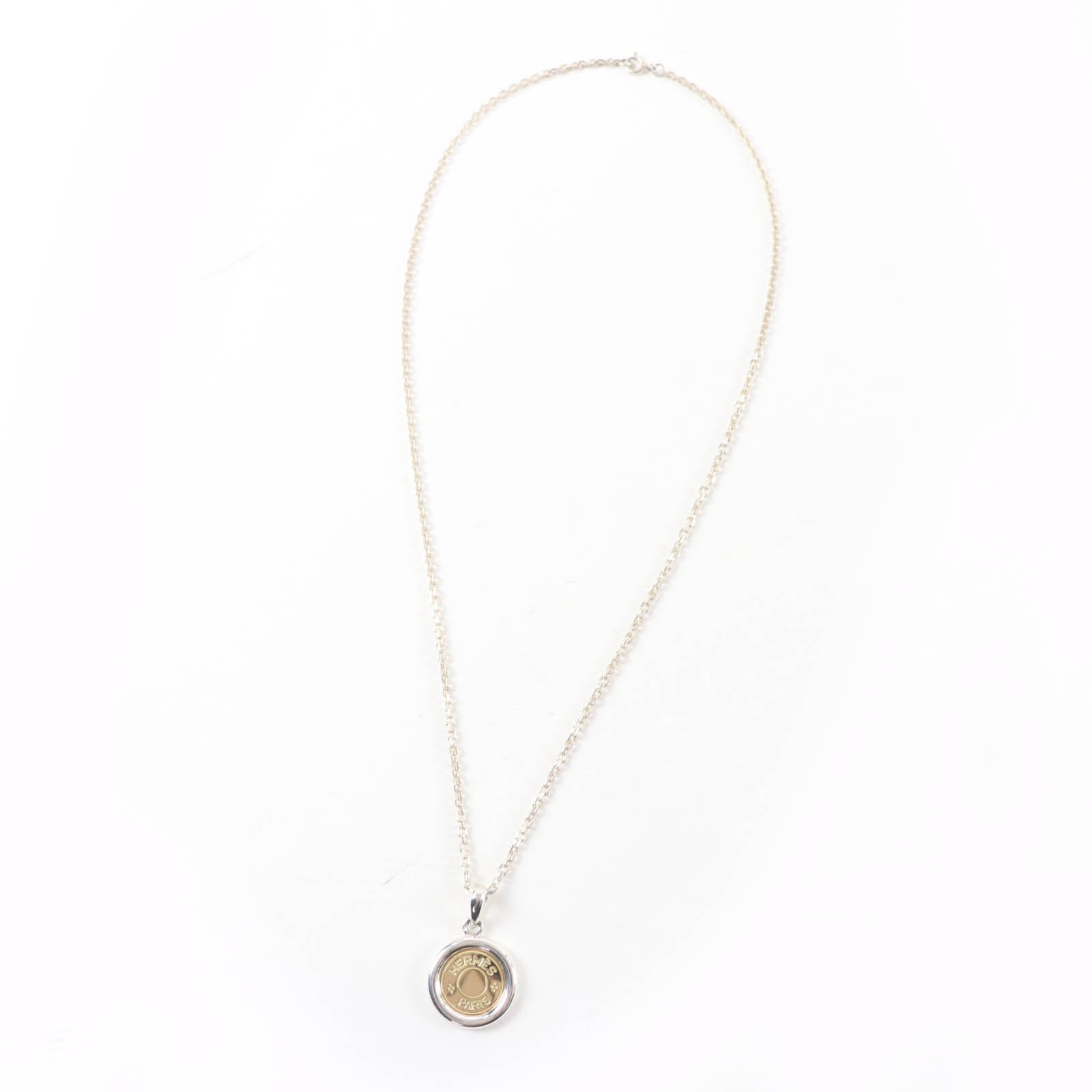 エルメス AG925 750 ネックレス