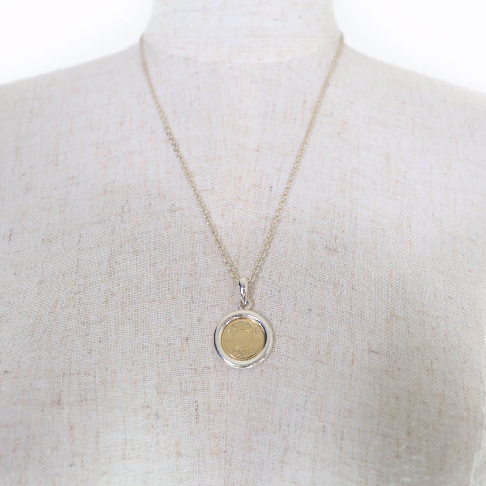 エルメス AG925 750 ネックレス