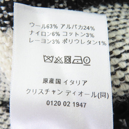 クリスチャンディオール ウールアルパカブレンドアシンメトリースカート