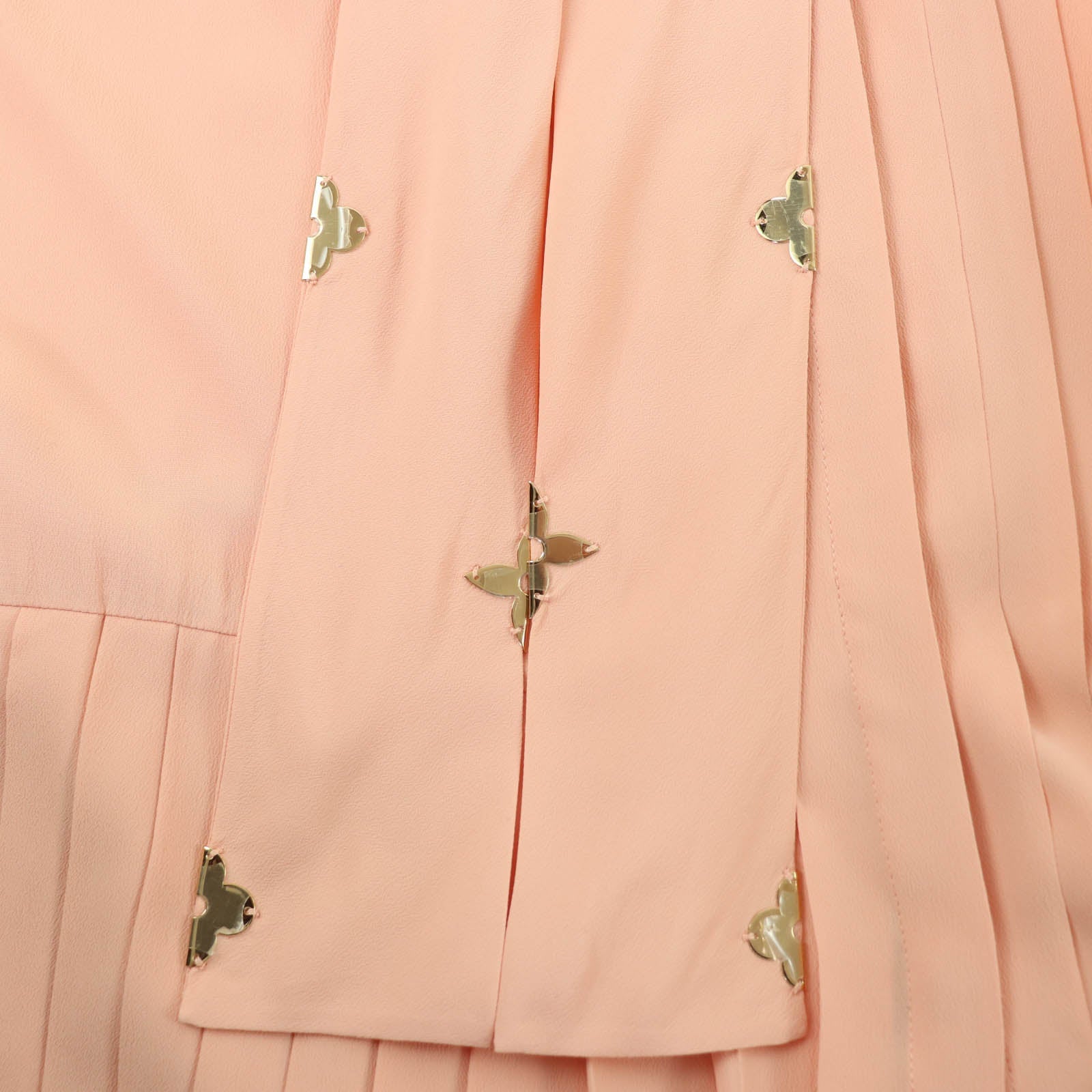 ルイヴィトン Lavalliere Pleated Dress ワンピース
