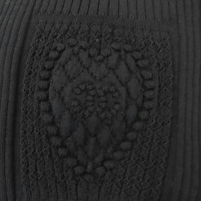 シャネル COCOマーク コットン混リブニットトップス