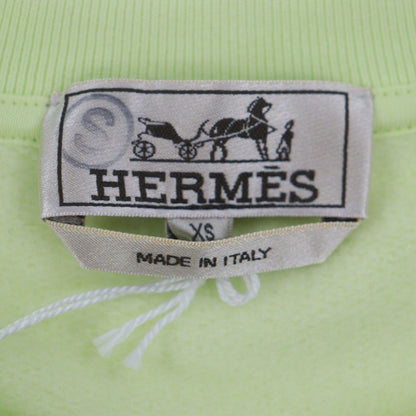 エルメス Chevaux en Symmetry コットン XS スウェット