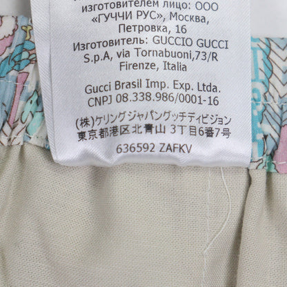 グッチ LIBERTY マルチコットン ショートパンツ