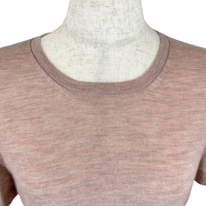 エルメス Hロゴ カシミヤ半袖ニット38