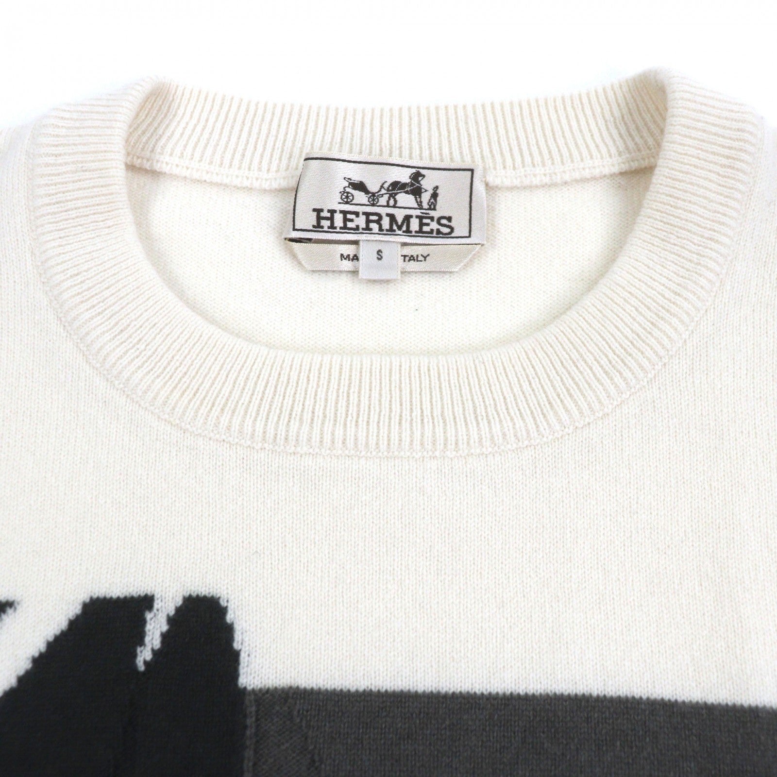 エルメス カシミヤニットセーター S