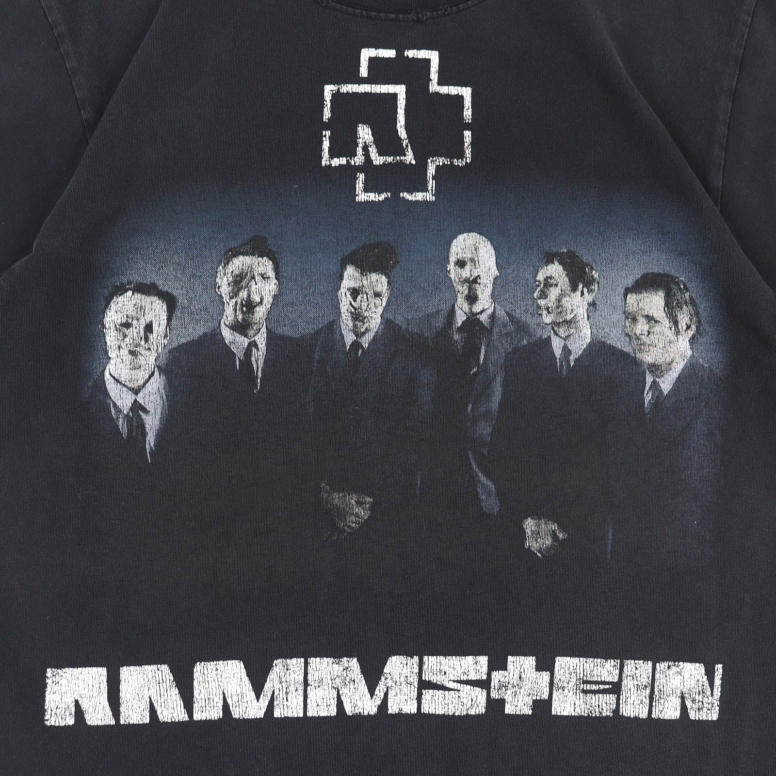 バレンシアガ RAMMSTEIN コットン半袖Tシャツ