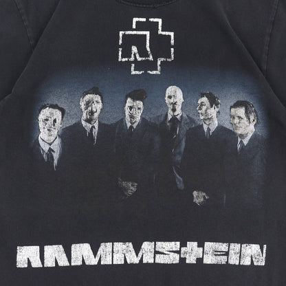 バレンシアガ RAMMSTEIN コットン半袖Tシャツ