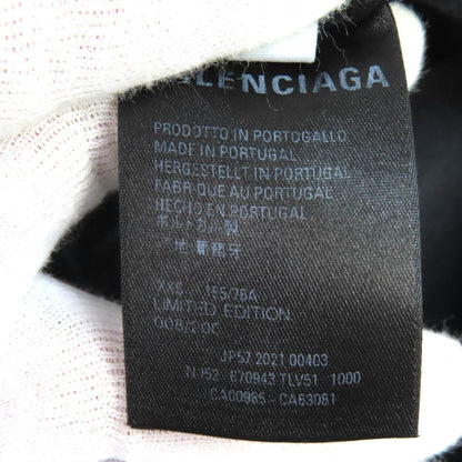 バレンシアガ RAMMSTEIN コットン半袖Tシャツ