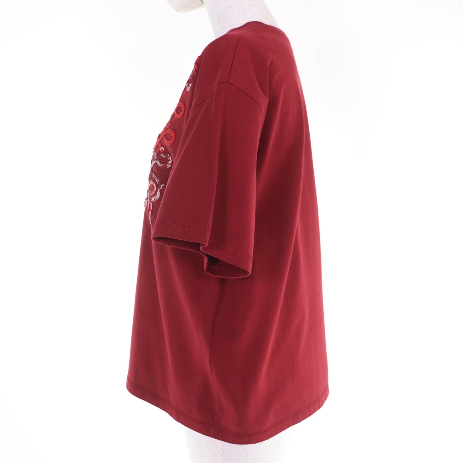 エルメス シルク コットン 半袖Tシャツ40