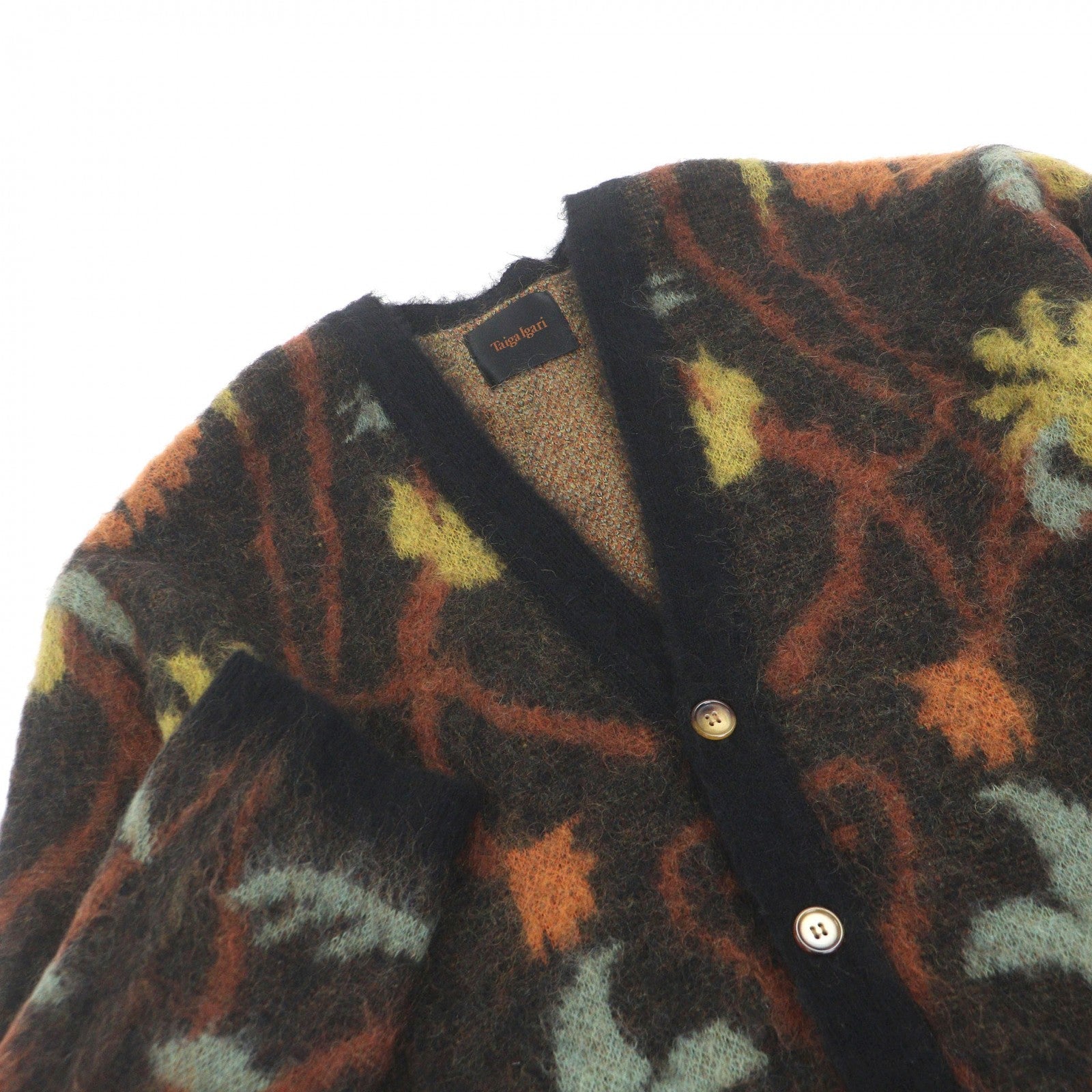 Taiga Igari BOUQUET CARDIGAN モヘアカーディガン
