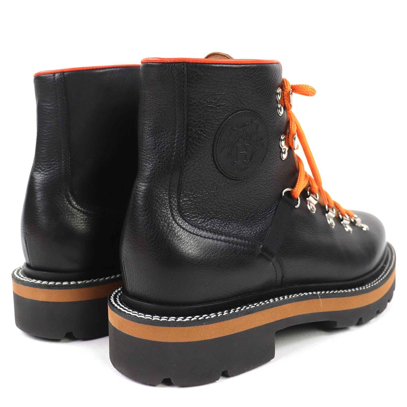 エルメス Hike H トレッキング レザー ブーツ