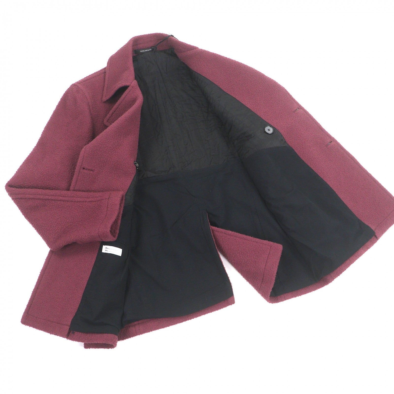 タリアトーレ MONACO バージンウールポリアミドダブルブレストコート